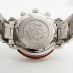 Hermes Clipper Diver Orange Dial Watch — view 5