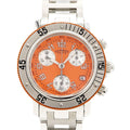 Hermes Clipper Diver Orange Dial Watch