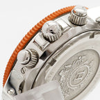 Hermes Clipper Diver Orange Dial Watch — view 9
