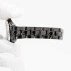 Chanel Diamond Black Dial Watch — view 6