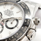 Rolex Daytona White Dial Watch — view 7