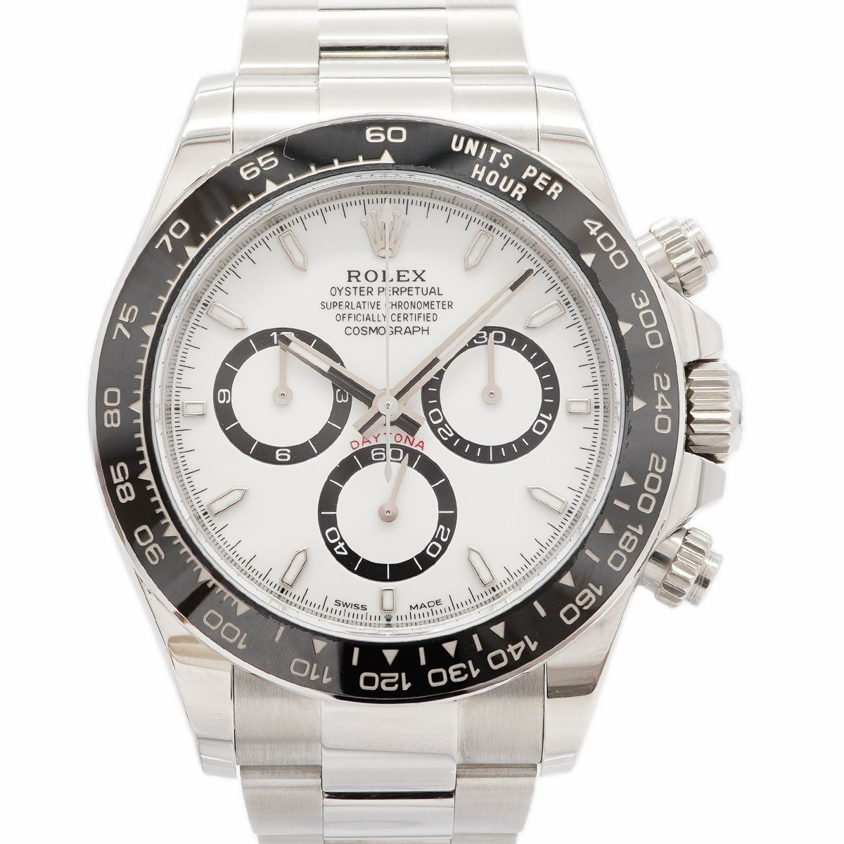 Rolex Daytona White Dial Watch