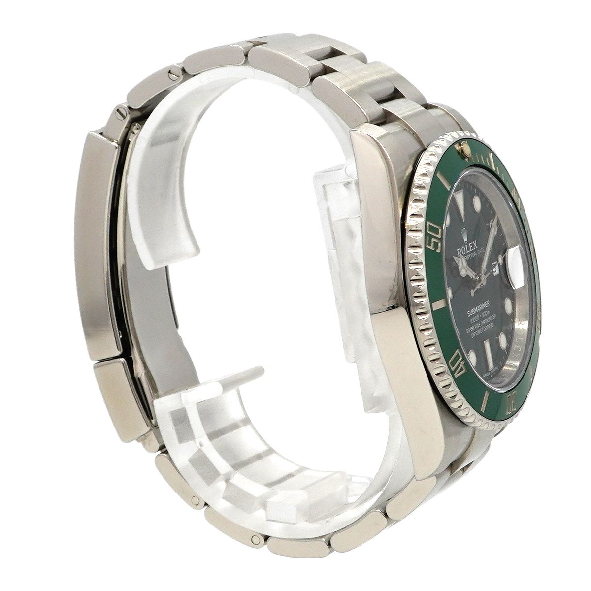 Rolex Submariner Green Dial Watch — view 3