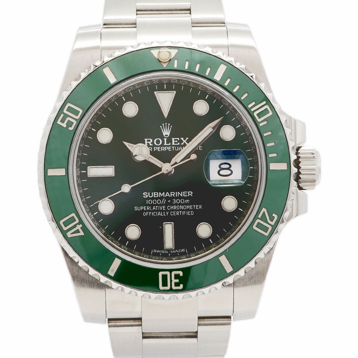 Rolex Submariner Green Dial Watch