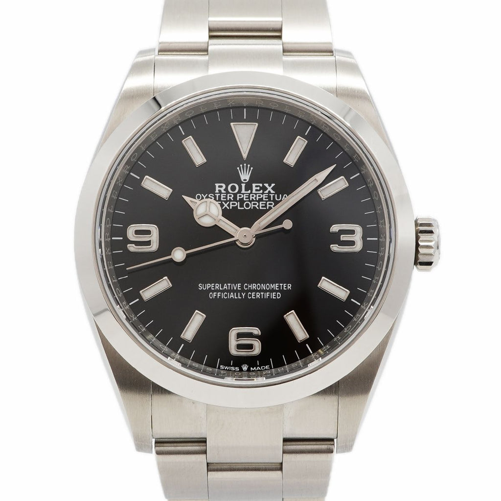 Rolex Black Dial Watch