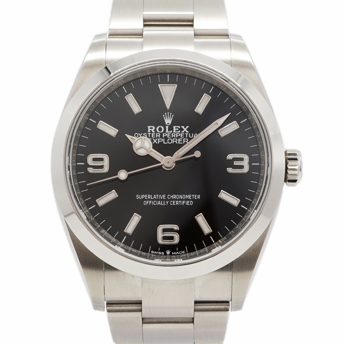 Rolex Black Dial Watch