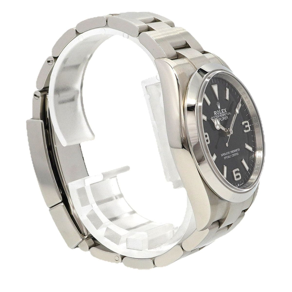 Rolex Black Dial Watch — view 3