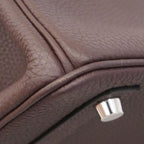 Hermes Handbag Birkin 30 Togo Cacao Silver — view 6