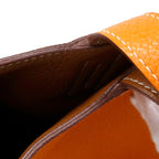 Hermes Tote Double Sens 36 Taurillon Clemence Orange Gold — view 8