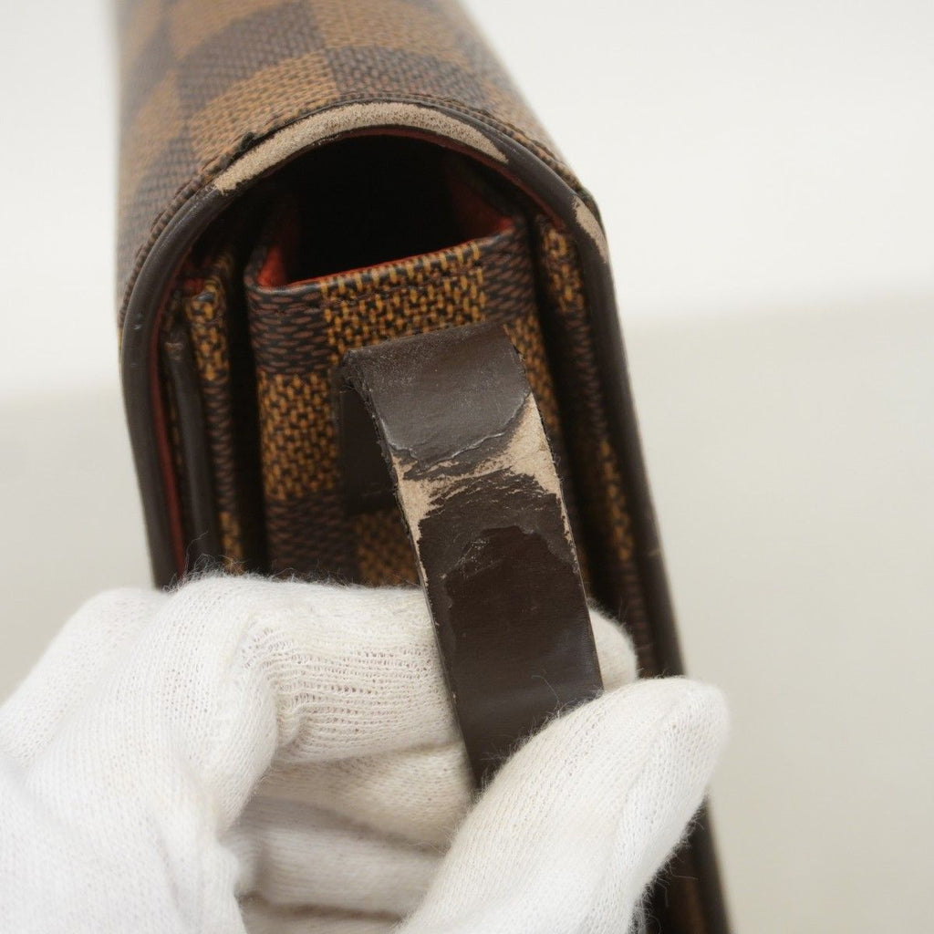 Louis Vuitton Shoulder Bag Damier Tribeca Carre Ebene — view 8