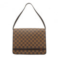 Louis Vuitton Shoulder Bag Damier Tribeca Carre Ebene