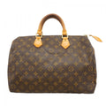 Louis Vuitton Handbag Monogram Speedy 35 Brown