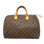 Louis Vuitton Handbag Monogram Speedy 35 Brown