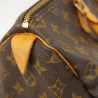 Louis Vuitton Handbag Monogram Speedy 35 Brown — view 7