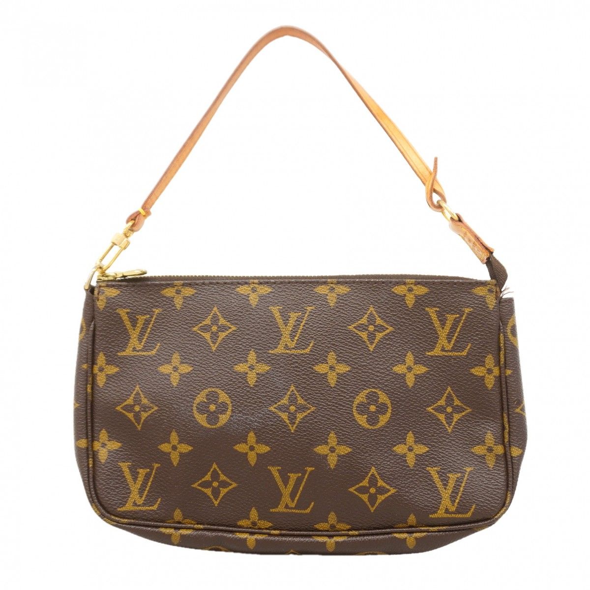 Louis Vuitton Pouch Monogram Pochette Brown