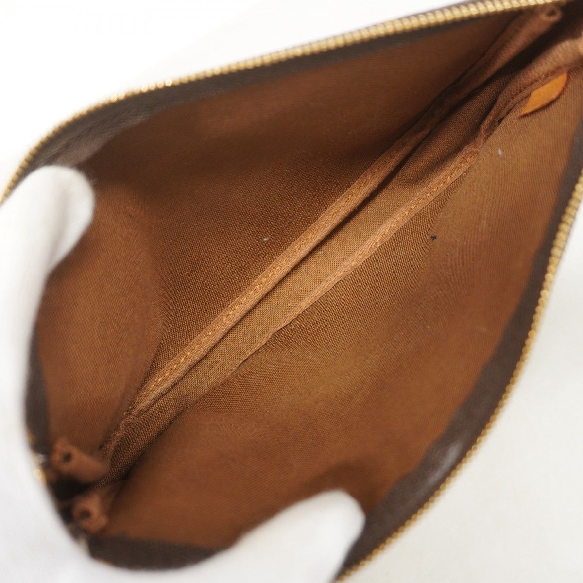 Louis Vuitton Pouch Monogram Pochette Brown — view 3