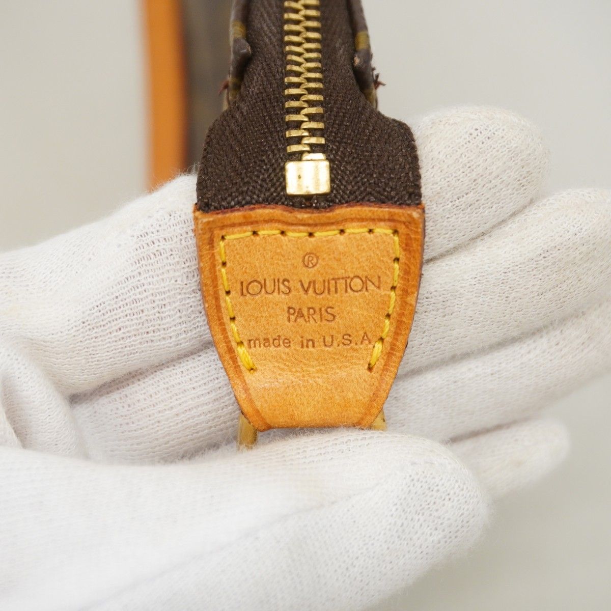 Louis Vuitton Pouch Monogram Pochette Brown — view 5