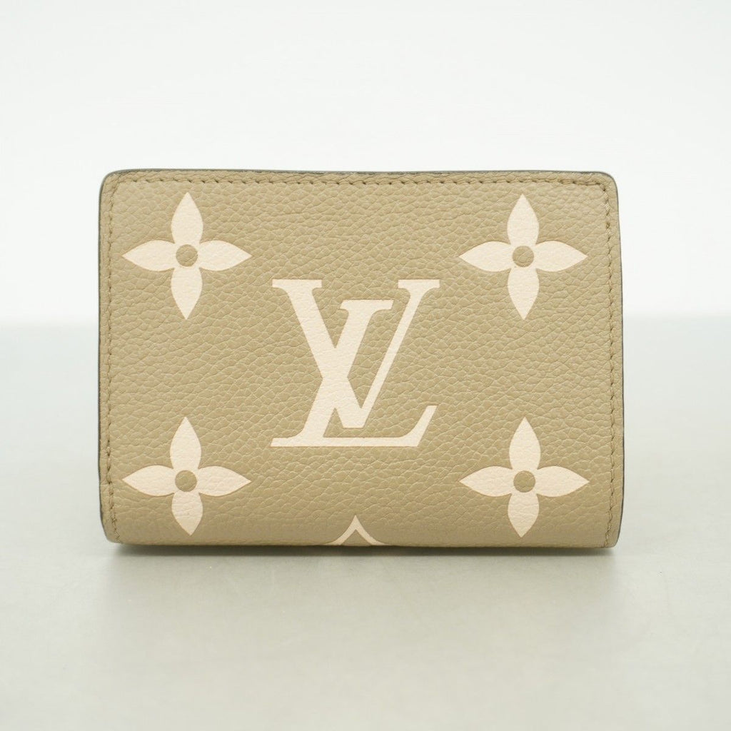 Louis Vuitton Wallet Monogram Empreinte Bicolor Portefeuille Clair Tourtelle — view 7