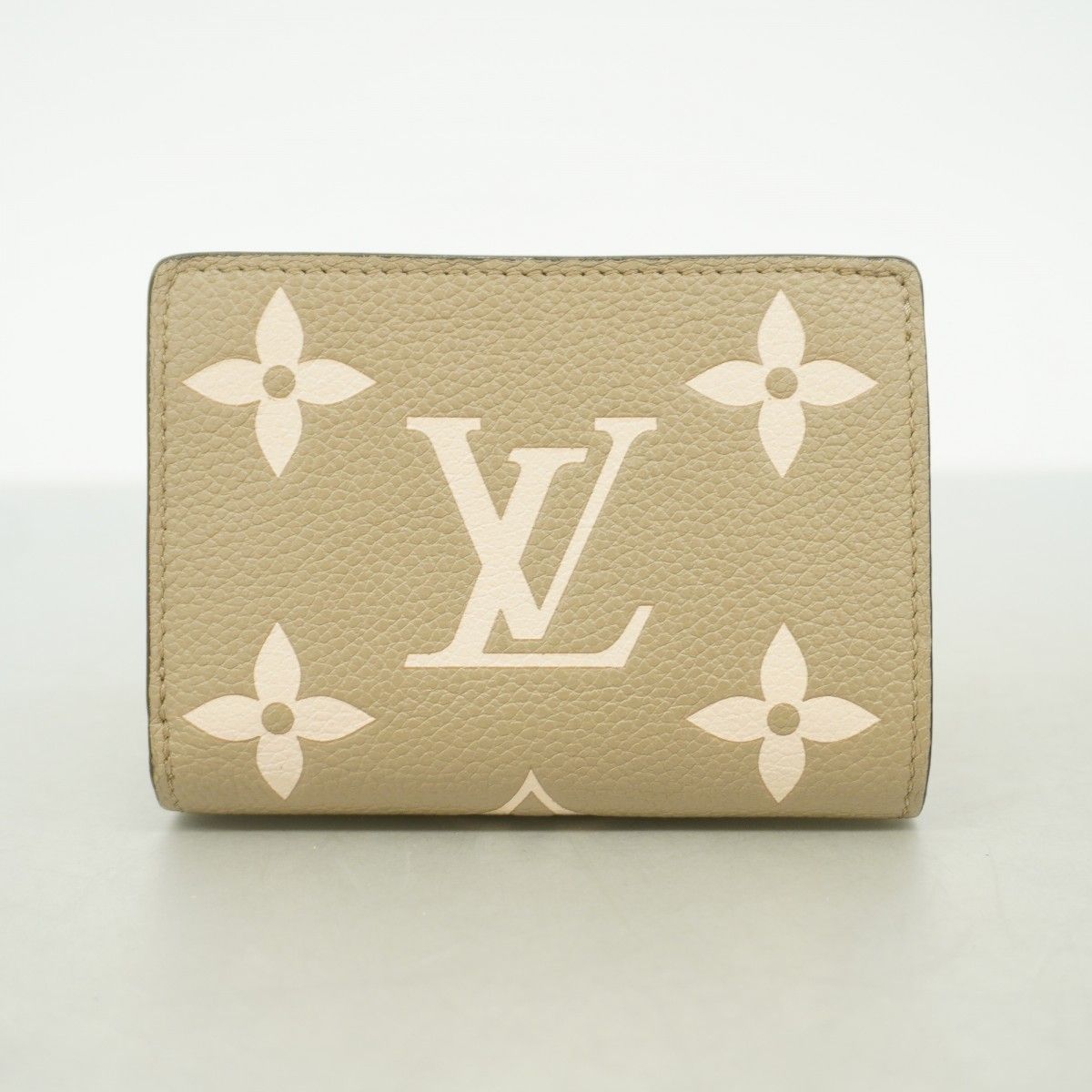 Louis Vuitton Wallet Monogram Empreinte Bicolor Portefeuille Clair Tourtelle — view 7