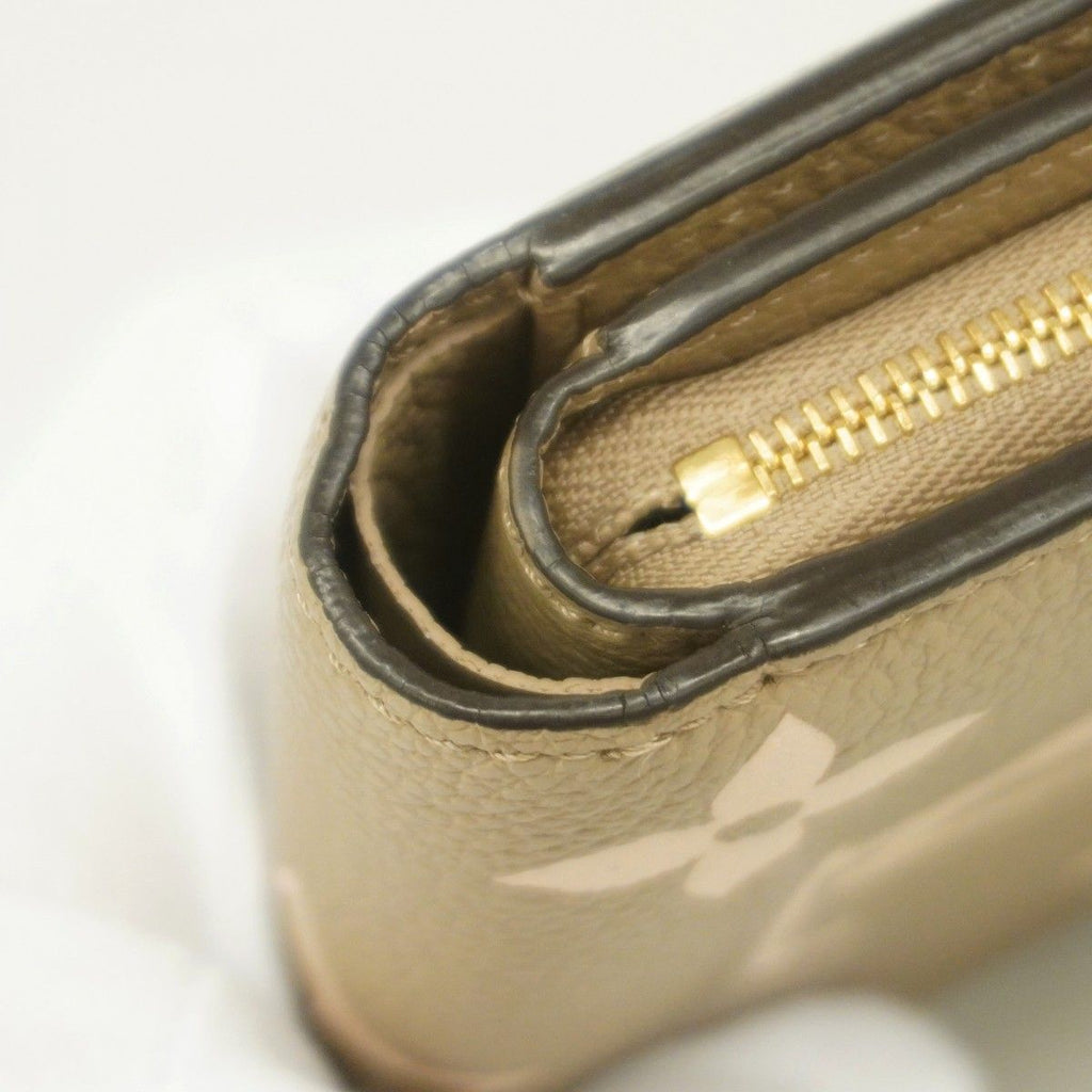 Louis Vuitton Wallet Monogram Empreinte Bicolor Portefeuille Clair Tourtelle — view 5