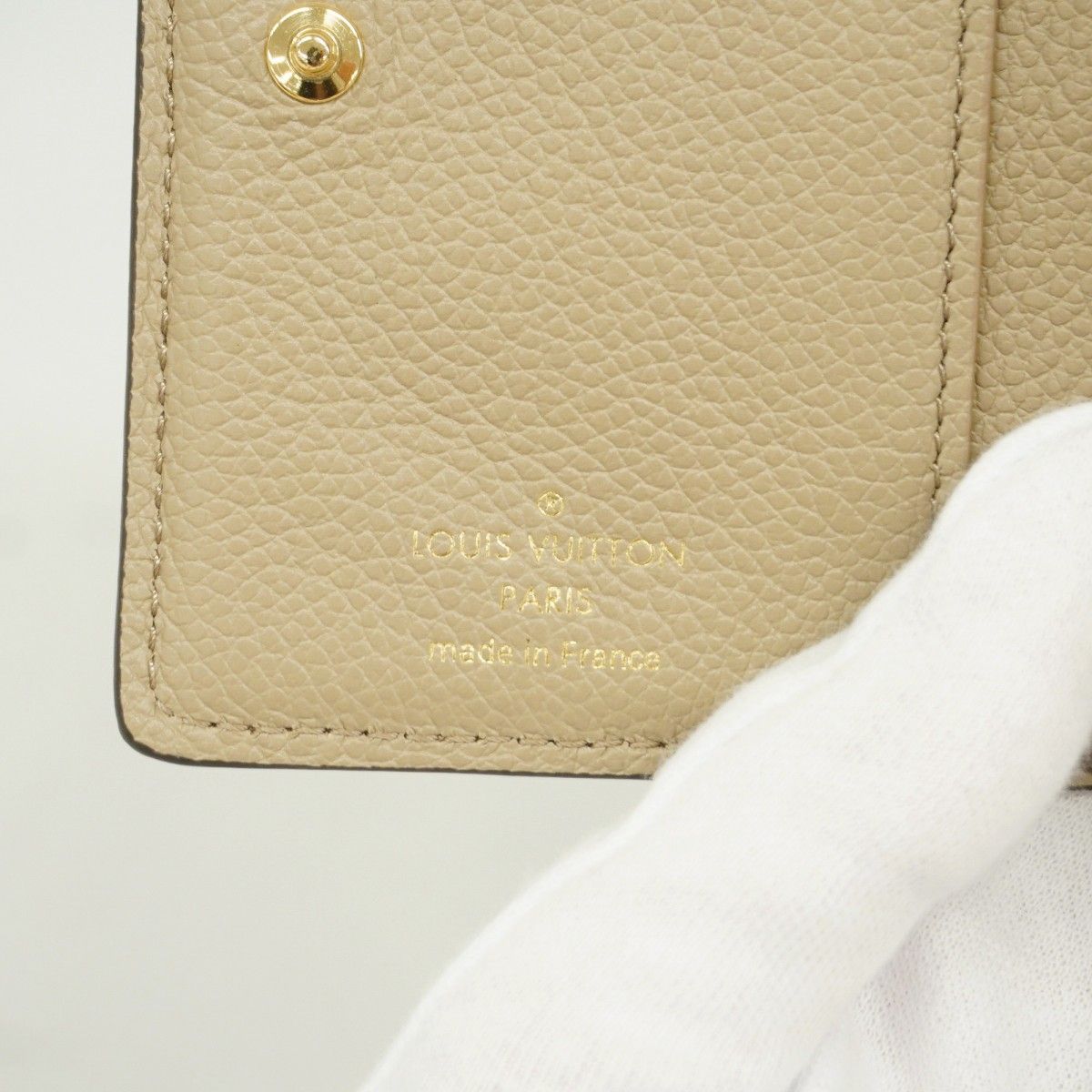 Louis Vuitton Wallet Monogram Empreinte Bicolor Portefeuille Clair Tourtelle — view 4