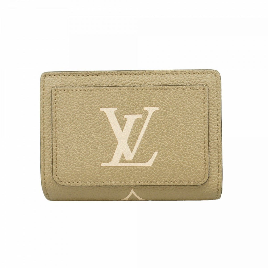 Louis Vuitton Wallet Monogram Empreinte Bicolor Portefeuille Clair Tourtelle