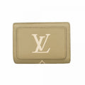 Louis Vuitton Wallet Monogram Empreinte Bicolor Portefeuille Clair Tourtelle