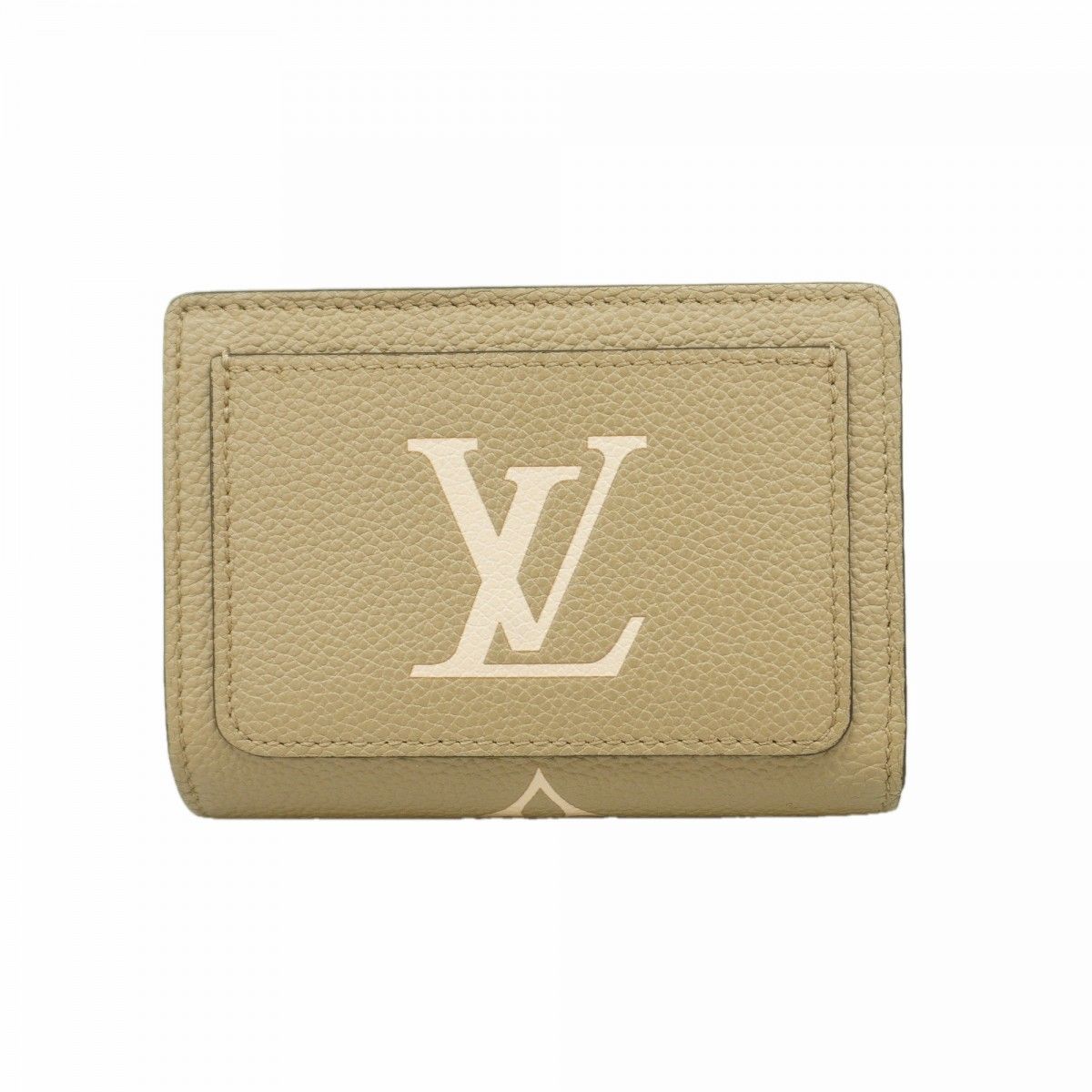 Louis Vuitton Wallet Monogram Empreinte Bicolor Portefeuille Clair Tourtelle