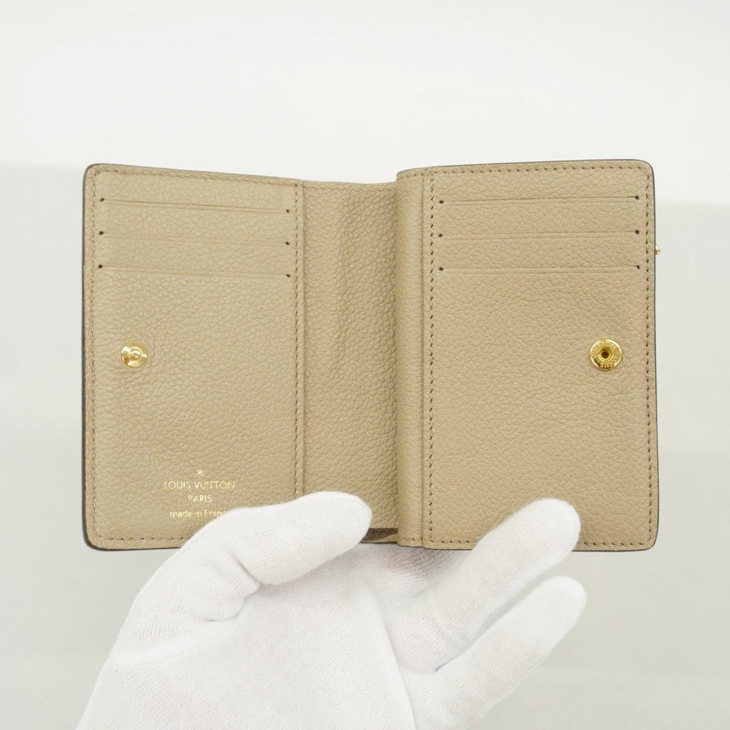 Louis Vuitton Wallet Monogram Empreinte Bicolor Portefeuille Clair Tourtelle — view 3