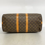 Louis Vuitton Boston Bag Monogram Keepall Bandouliere 45 Brown — view 3