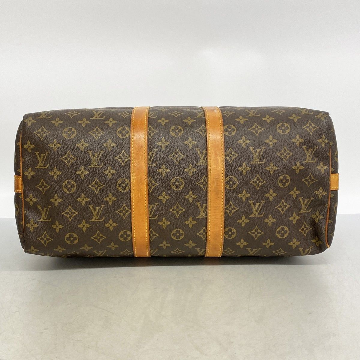 Louis Vuitton Boston Bag Monogram Keepall Bandouliere 45 Brown — view 3