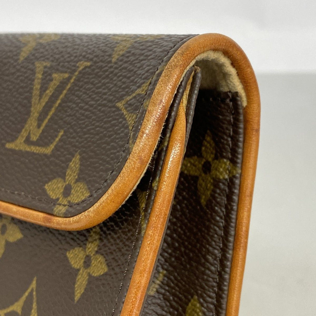 Louis Vuitton Waist Bag Monogram Pochette Florentine Brown — view 7