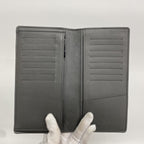 Louis Vuitton Wallet Monogram Shadow Portefeuille Brazza Black — view 3