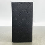 Louis Vuitton Wallet Monogram Shadow Portefeuille Brazza Black — view 7