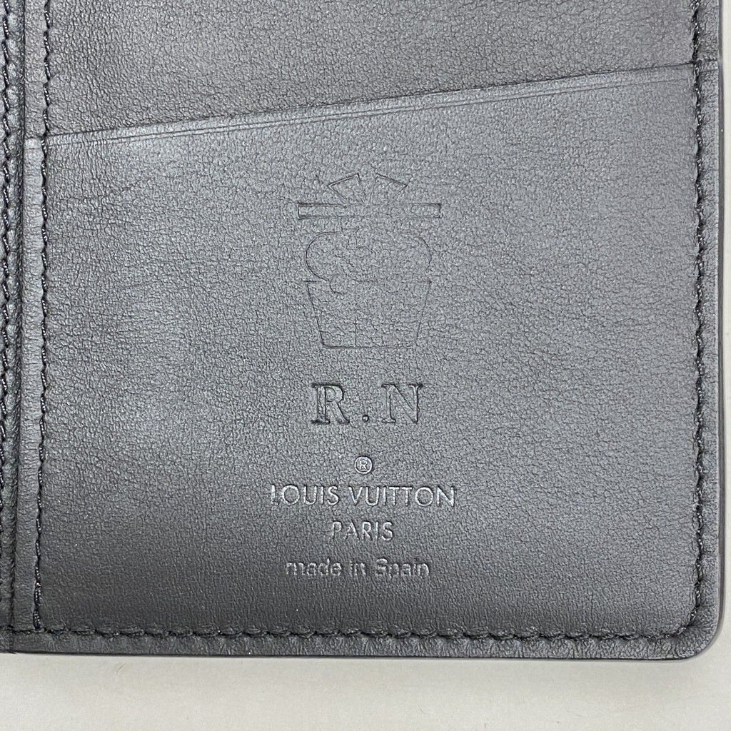 Louis Vuitton Wallet Monogram Shadow Portefeuille Brazza Black — view 4