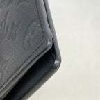 Louis Vuitton Wallet Monogram Shadow Portefeuille Brazza Black — view 6
