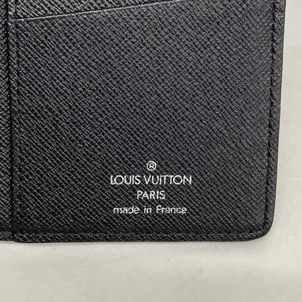 Louis Vuitton Wallet Damier Graphite Portefeuille Brazza Black Gray — view 4
