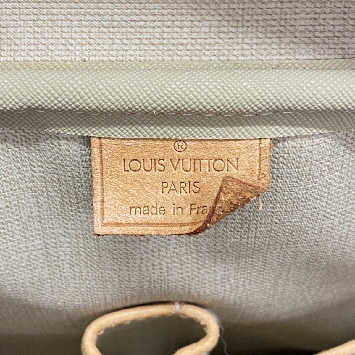 Louis Vuitton Handbag Monogram Deauville Brown — view 5