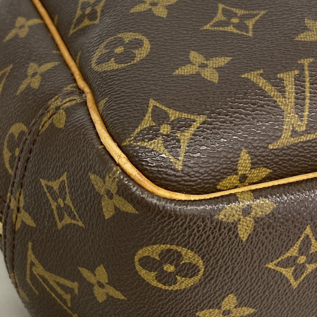 Louis Vuitton Handbag Monogram Deauville Brown — view 7