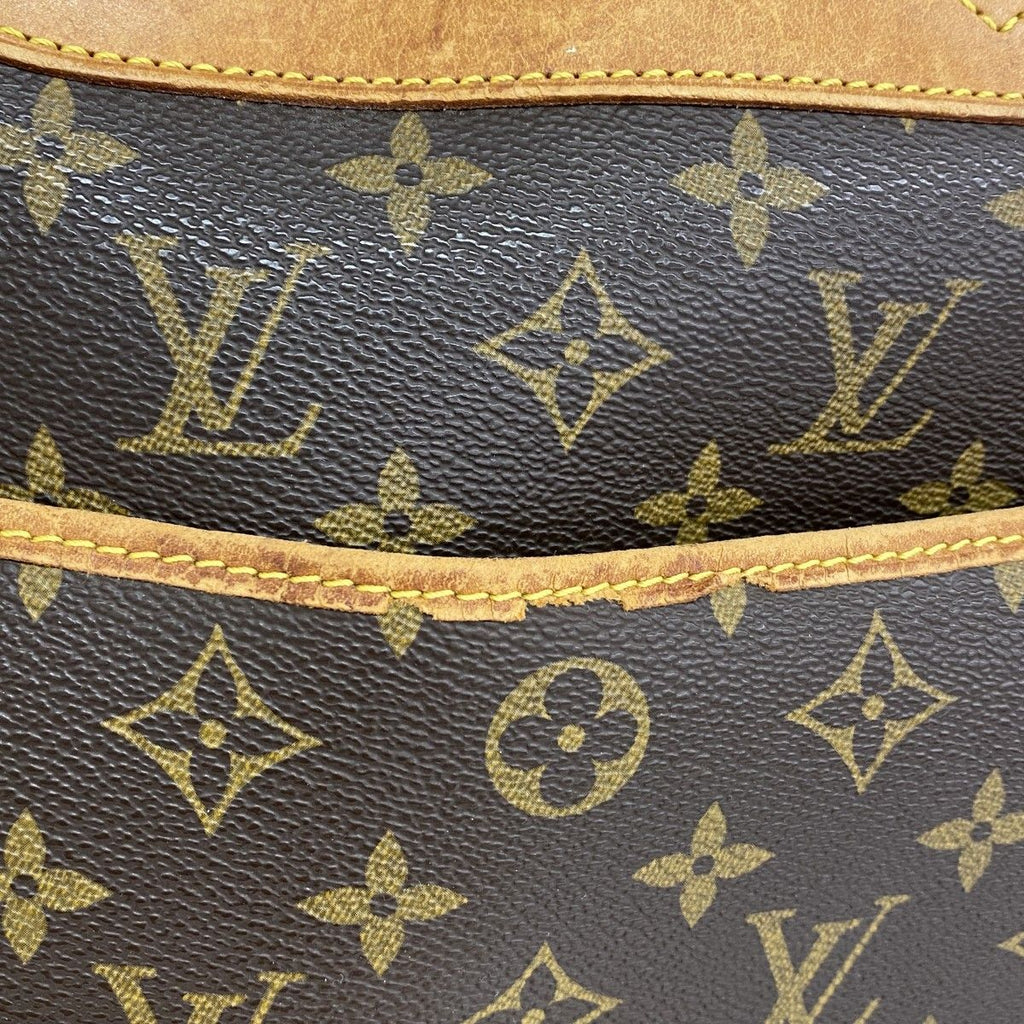Louis Vuitton Handbag Monogram Deauville Brown — view 6