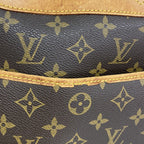 Louis Vuitton Handbag Monogram Deauville Brown — view 6