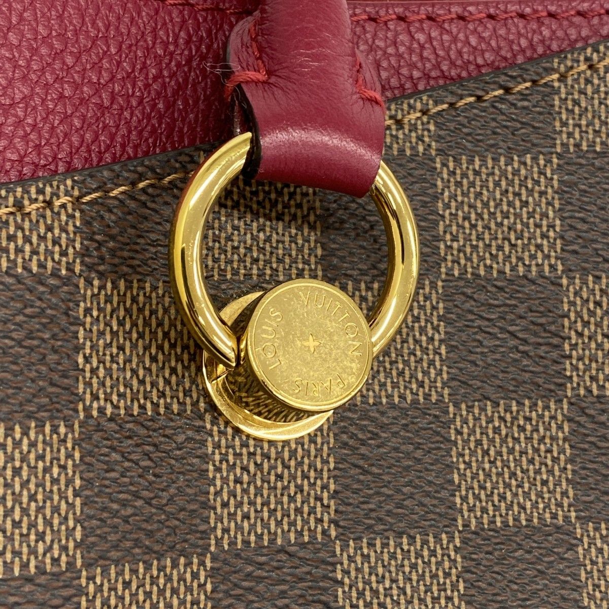 Louis Vuitton Tote Damier LV Riverside Ebene Redouvent — view 9