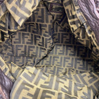 Fendi Handbag Spy Bag Leather Brown Gold Silver — view 4