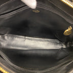 Chanel Shoulder Bag Lambskin Black Gold — view 4