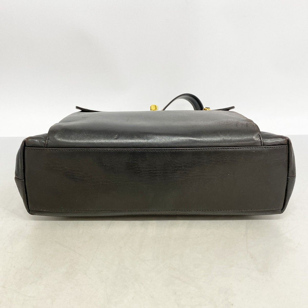 Chanel Shoulder Bag Lambskin Black Gold — view 3