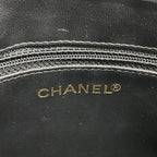 Chanel Shoulder Bag Lambskin Black Gold — view 5
