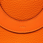 Hermes Handbag in the Loop 18 Taurillon Clemence Orange Silver — view 9