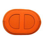 Hermes Handbag in the Loop 18 Taurillon Clemence Orange Silver — view 3