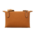 Hermes Shoulder Bag Vidopoche Togo Gold Silver — view 8