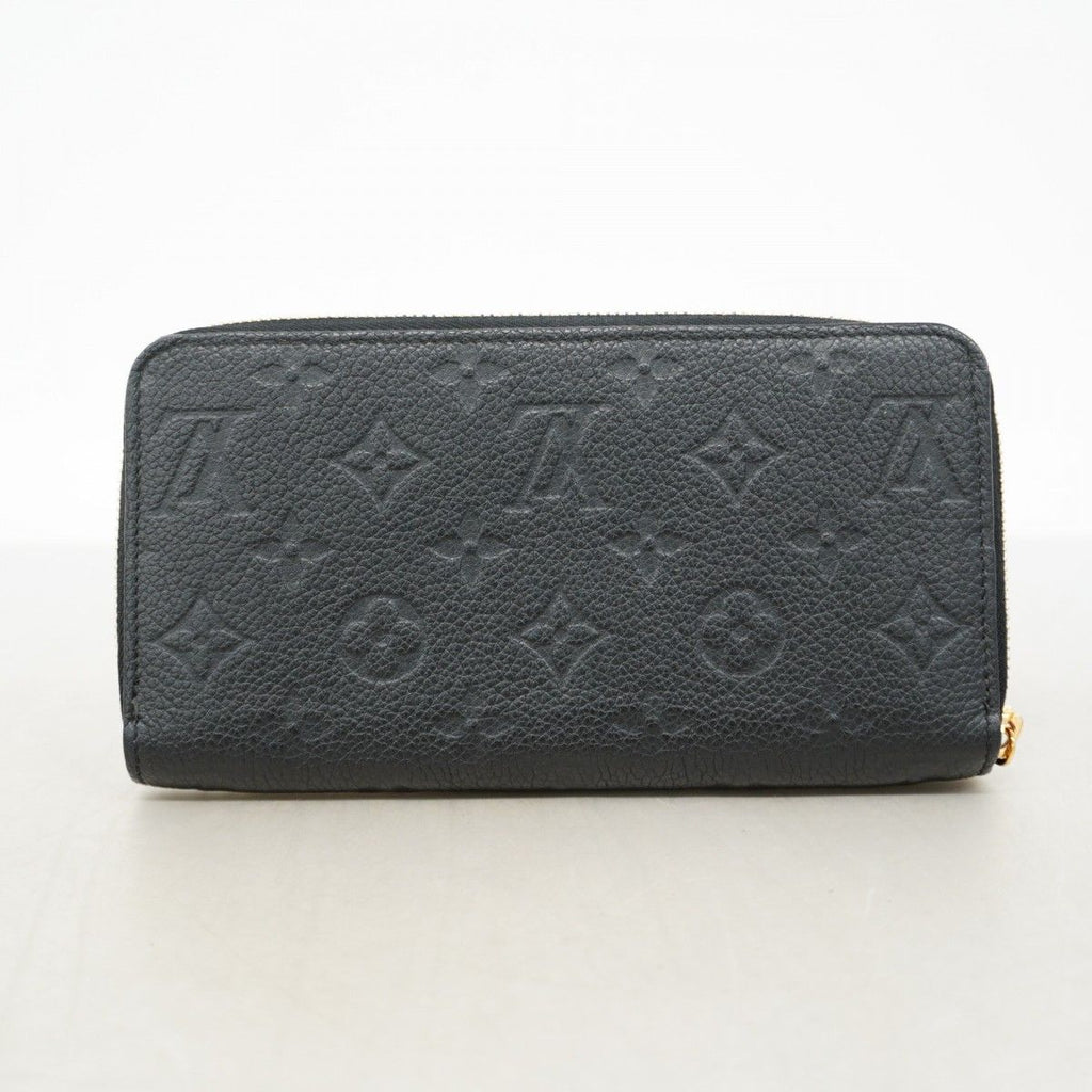 Louis Vuitton Wallet Monogram Empreinte Zippy Noir — view 9